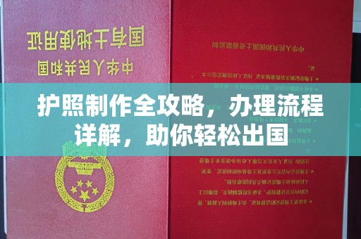 平度护照制作全攻略，办理流程详解，助你轻松出国