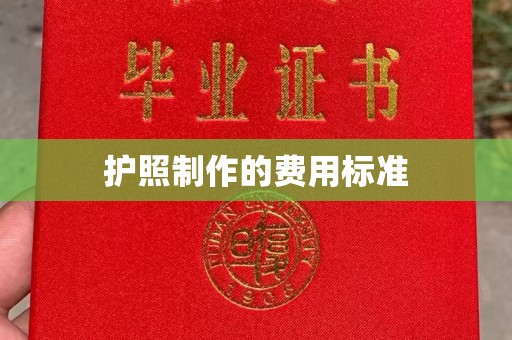 平度护照制作的费用标准